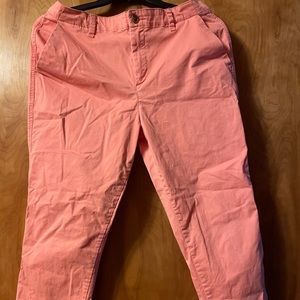 GAP Coral Colored Pants